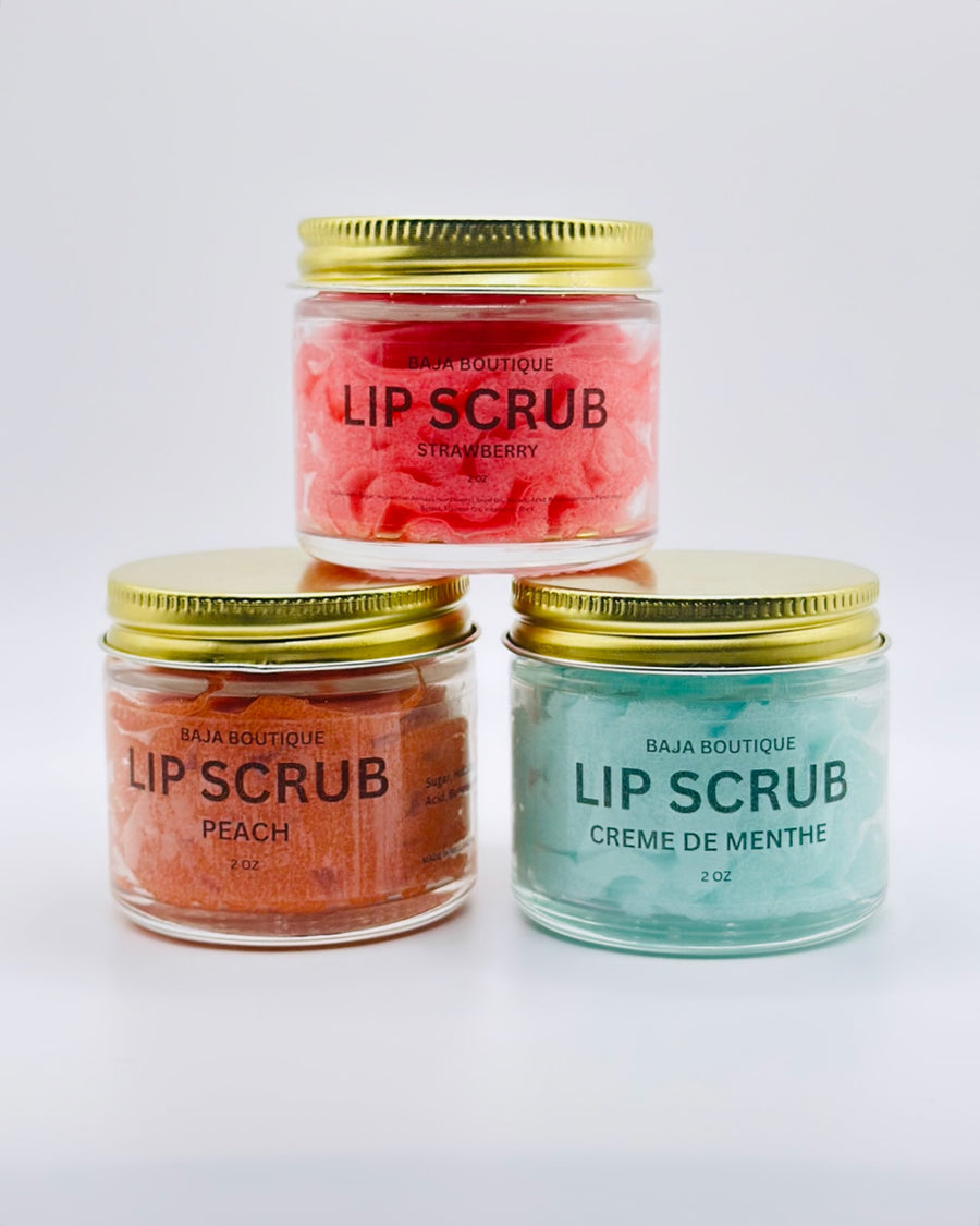 Emulsified Lip Scrub - Peach