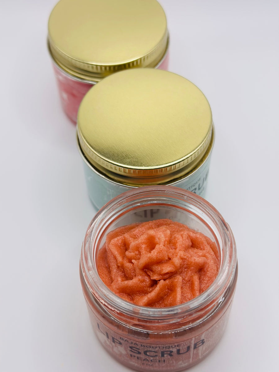 Emulsified Lip Scrub - Peach