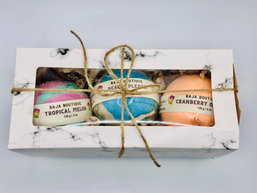 Bath Bomb Gift Set - 3 Pack