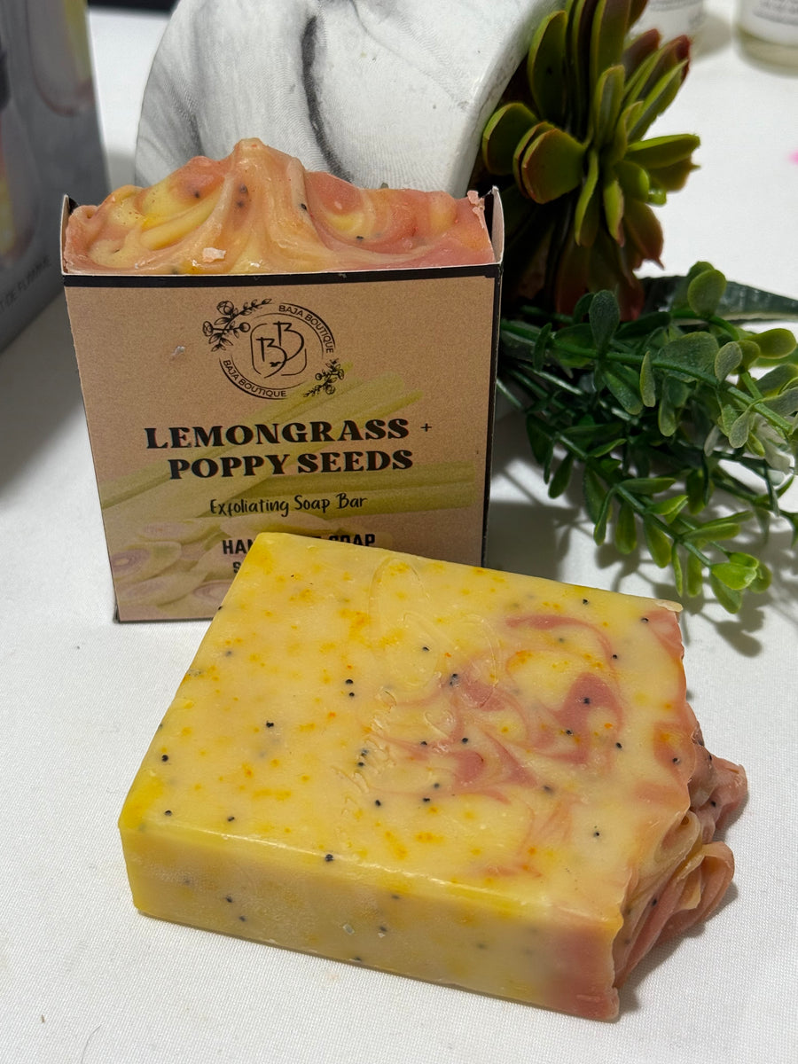 Lemongrass & Poppyseed Soap Bar