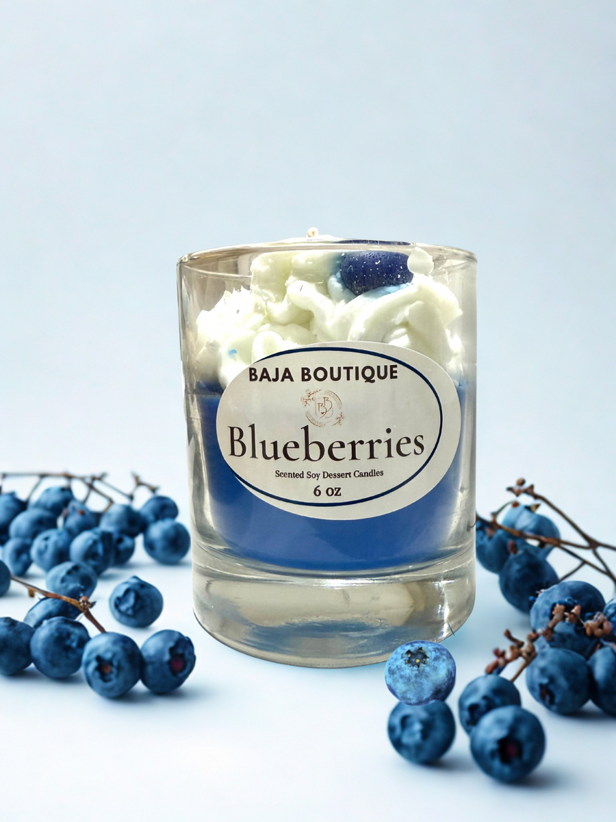 Berry Blue Candle