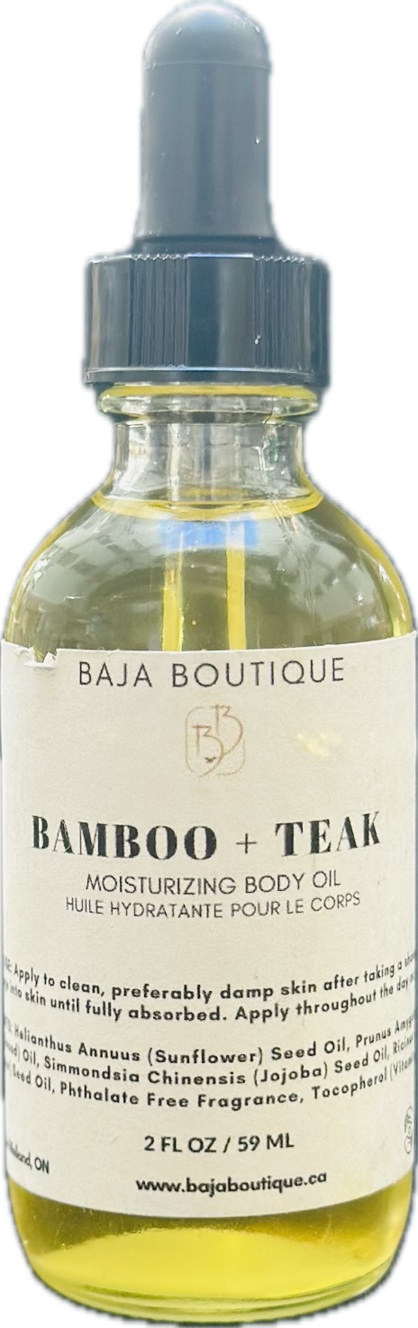 Bamboo + Teak Body Oil